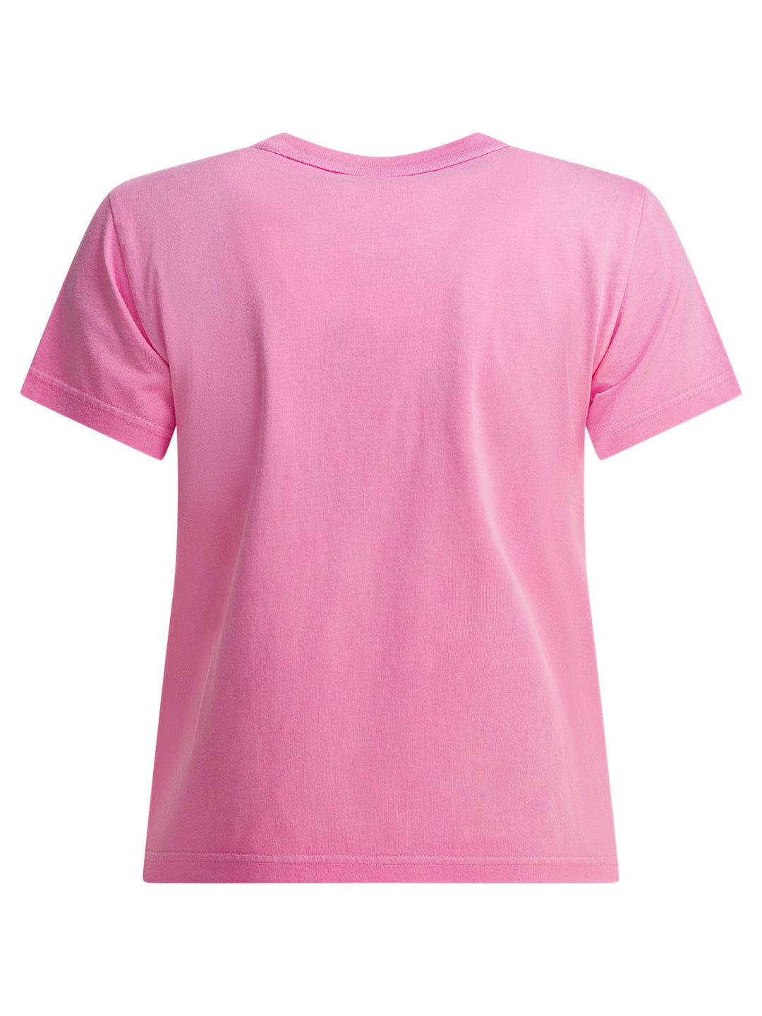 Alexander Wang Essential Jsy Shrunken Tee W/Puff Logo T-shirts - Pink | 394d94095de09bee6586f752fea1d528dc13149b