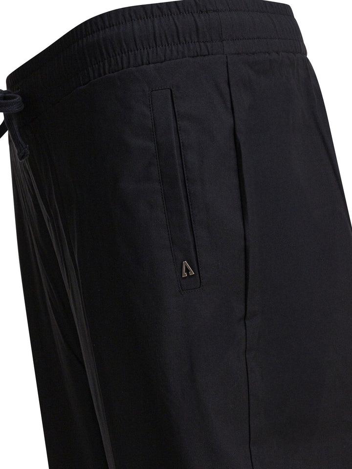 Altum Pants With Elastic Waistband Trousers - Black | b698a167975a05f161f8dd6338795a0e13a7e907