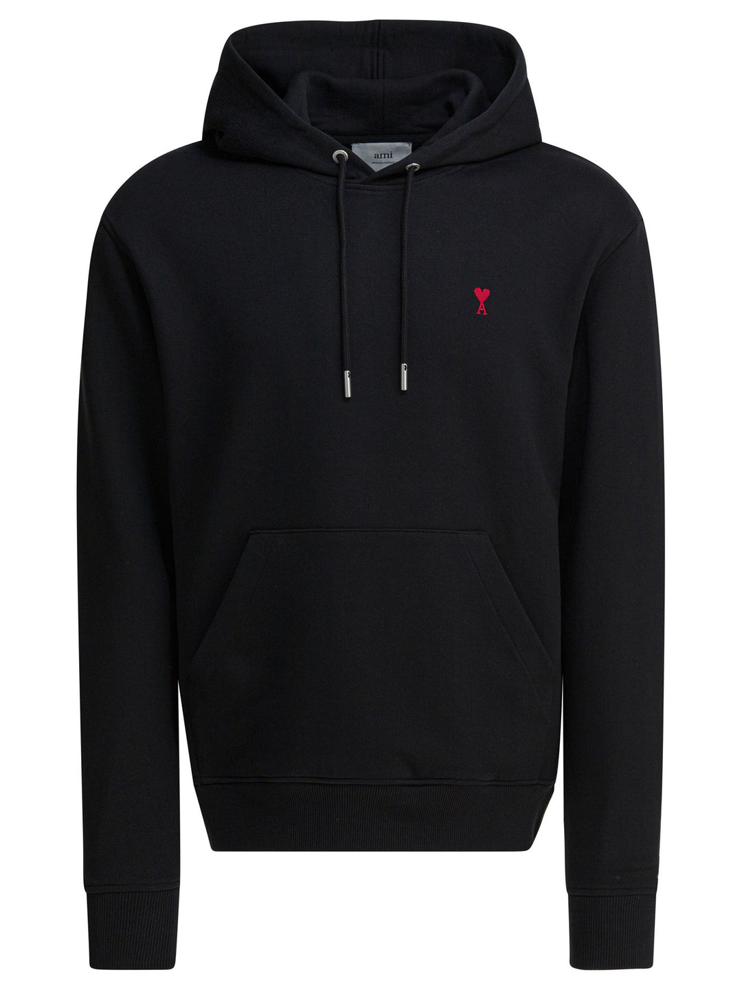 Ami Paris Ami De Coeur Sweatshirts - Black | 673e005c3ff44d742e6597b71a6b9c6b083d2d16