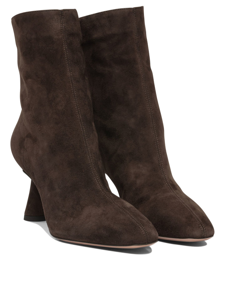 Aquazzura Amore 75mm Ankle Boots - Brown | 9a0281021db3238ae91c5728a9bfb5af1b2bc7af
