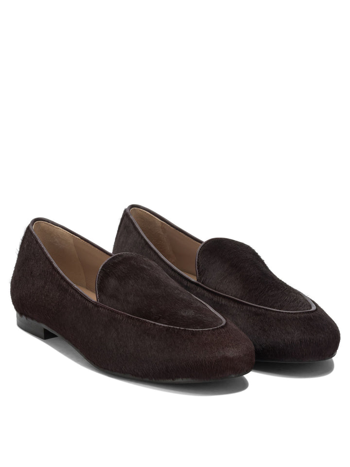 Aquazzura Gauntlet Loafers & Slippers - Bordeaux | 43821ce253692e6843dccc00158f04a25d413f02