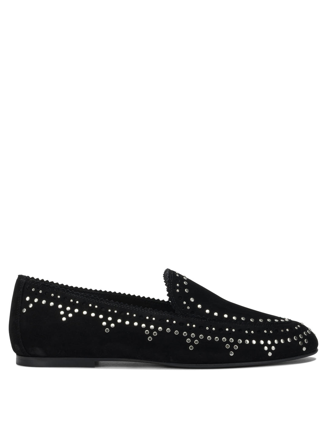 Aquazzura Skye Loafers & Slippers - Black | 701cbe00db23a4e08f22bd7eb61b226f705c5c29