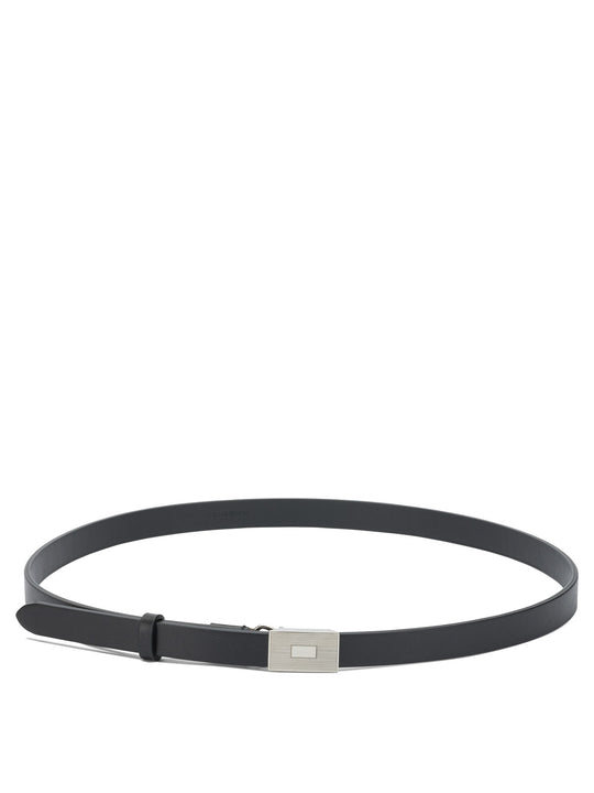 Leather Belt Belts Black