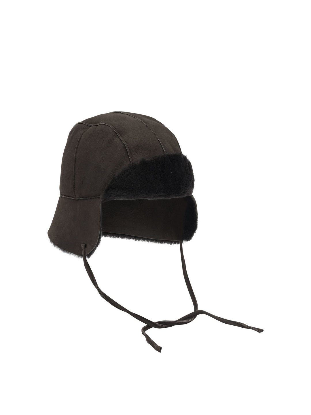 Auralee Mouton Merino Wool Beanie Hats - Brown | 28eed781b8994658d068b10b38b6acde7580fe4a