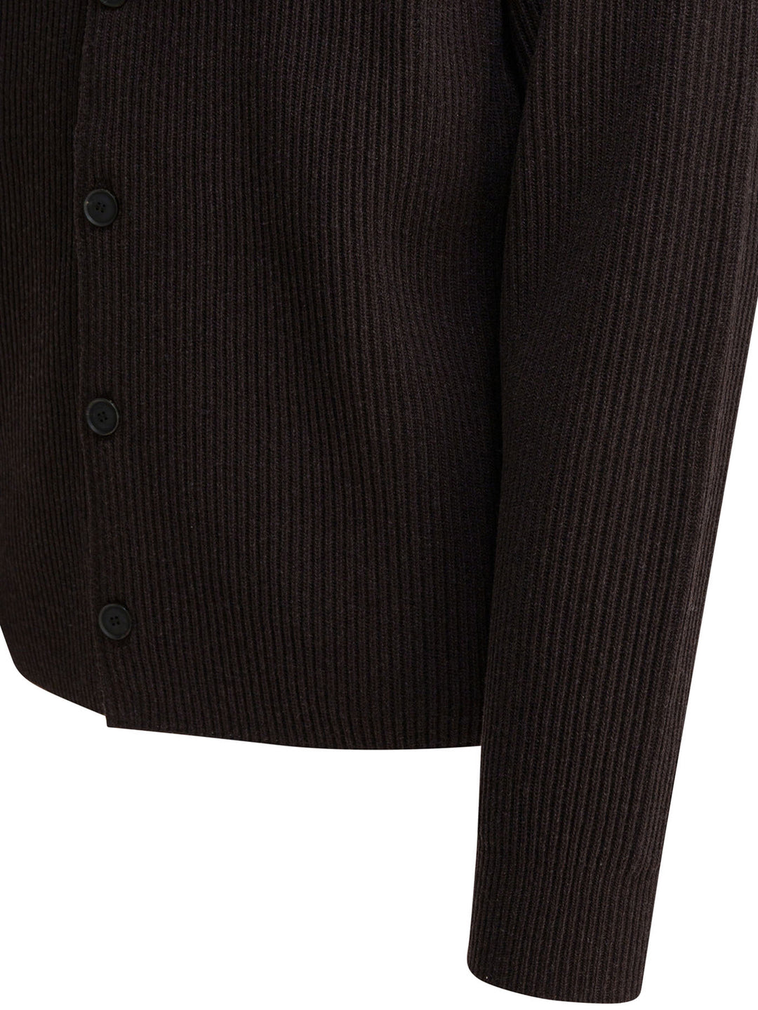 Auralee Super Fine Wool Cardigan Knitwear - Brown | 64bc470fc11b216f83799f3ae0cf58b8b08df262