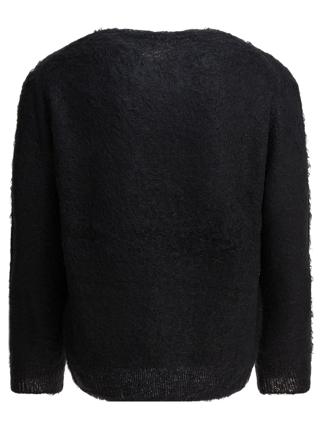 Auralee Mohair Crew-Neck Sweater Knitwear - Black | c2127c01e915bdeaa458213c962db51f415ed258