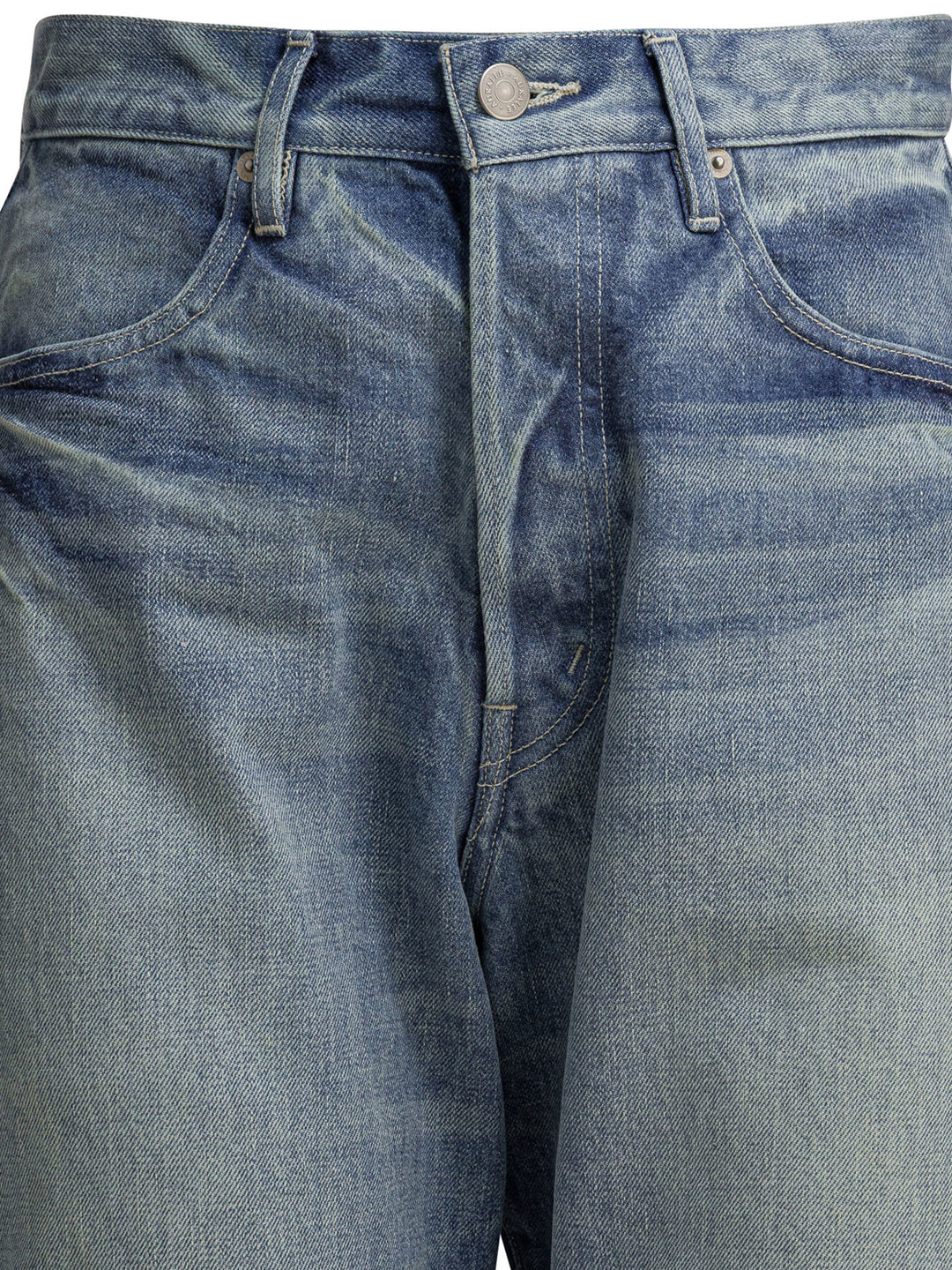 Auralee Heavy Denim Jeans - Blue | 54e2eb96301b11ee5ff4b3c9fd89e82e9b97769d