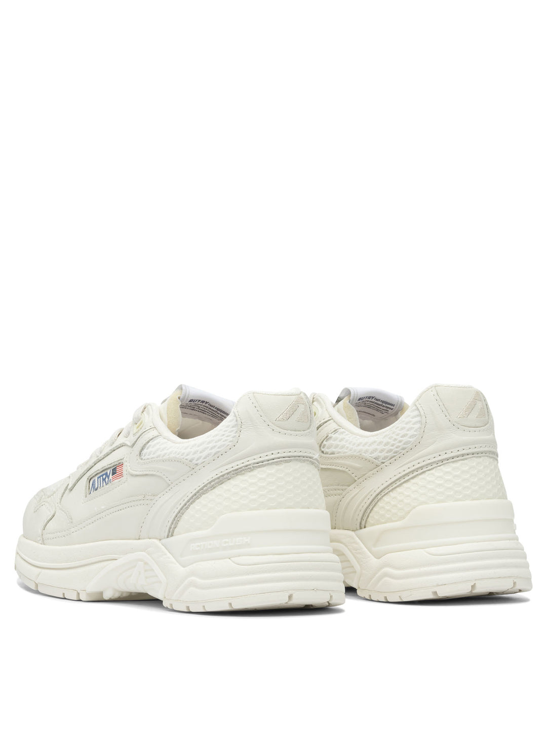 Autry Hyperway Low Wom Goat/Mesh Wiwht/Wiwht Sneakers & Slip-On - White | bc3536829d1965668efda86955ce0653df262648