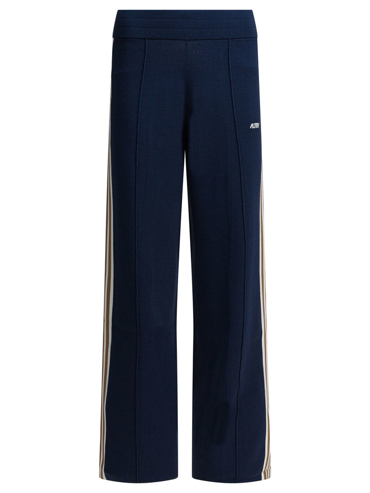 Autry Sports Pants With Logo Trousers - Blue | fffb1dd57ddd6bab663f082dbd9ac6e37263c9c1