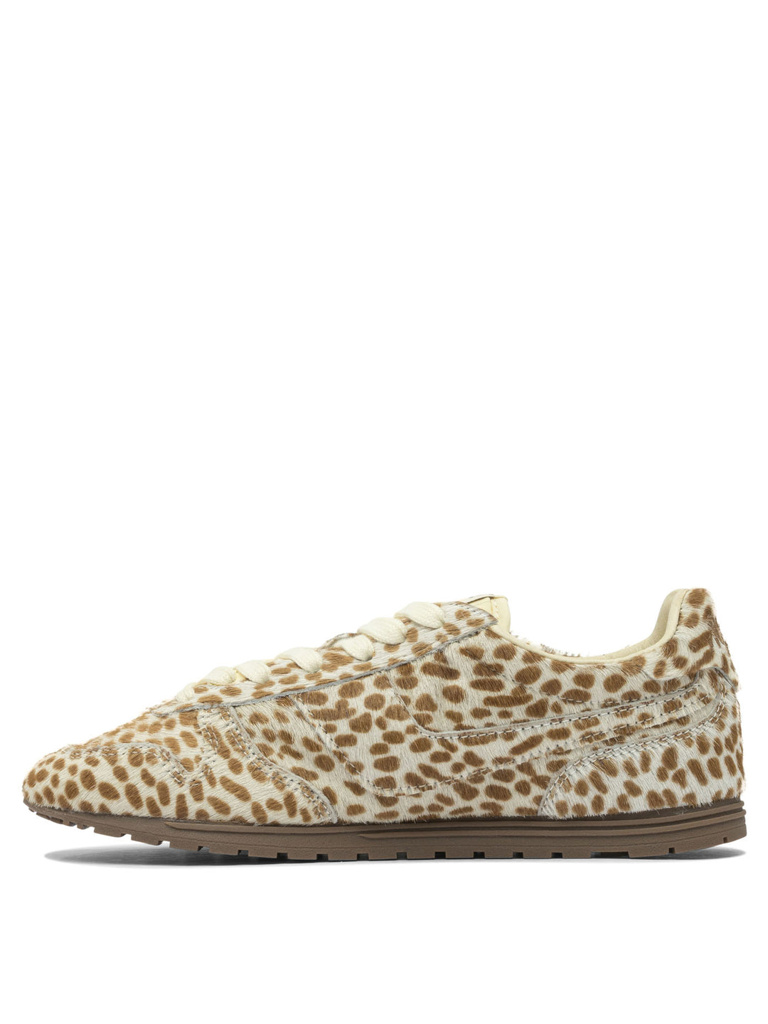 Autry Windspin Low Wom Pony/Nylon Anim/Ivory Sneakers & Slip-On - Beige | 3f32181e9f80e1e402d91592aee1a12c2b8d9032