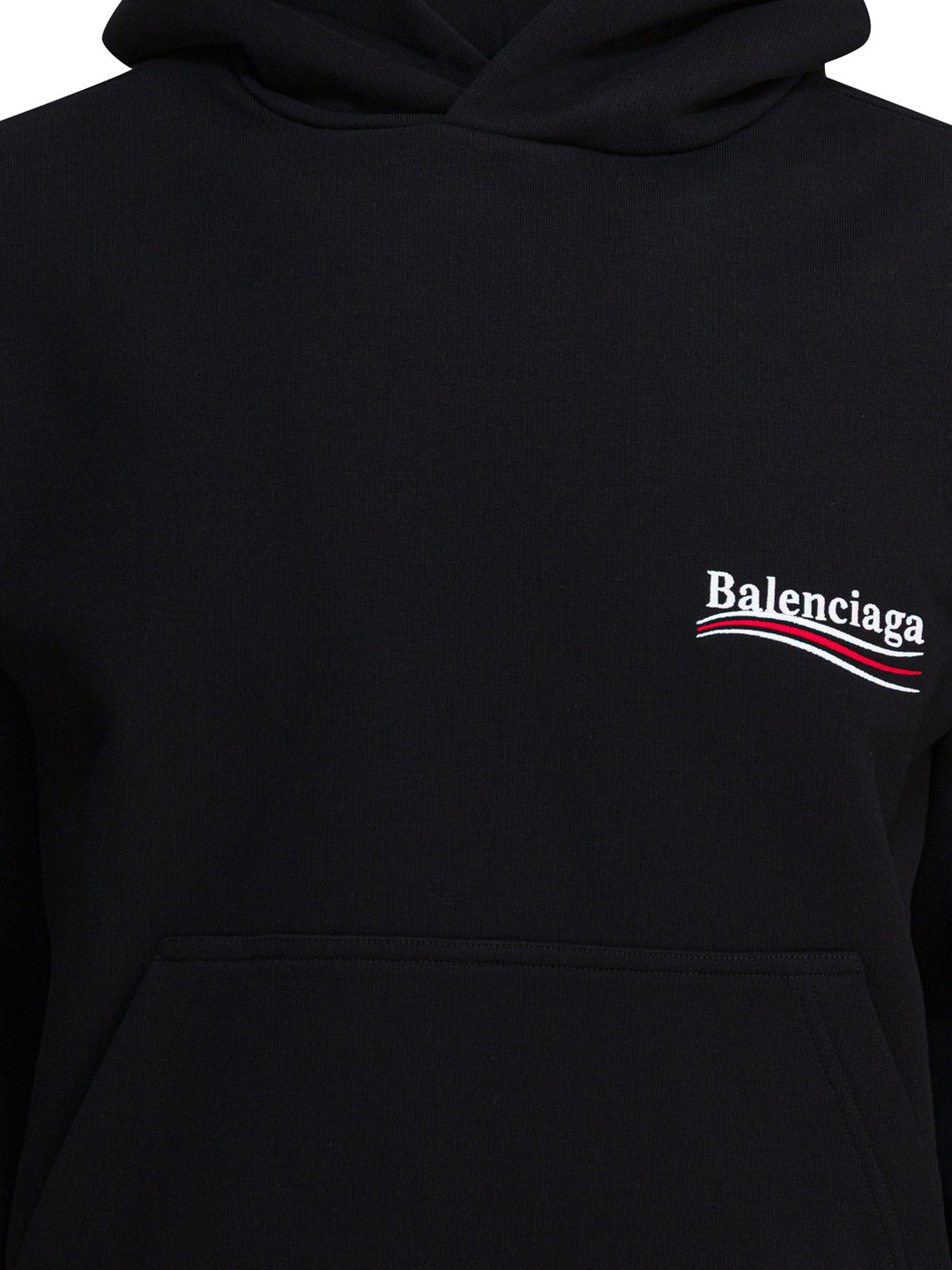Balenciaga Political Campaign Sweatshirts - Black | 81ae5a6ee1f638d15422b012cf97fbfeef16ca40
