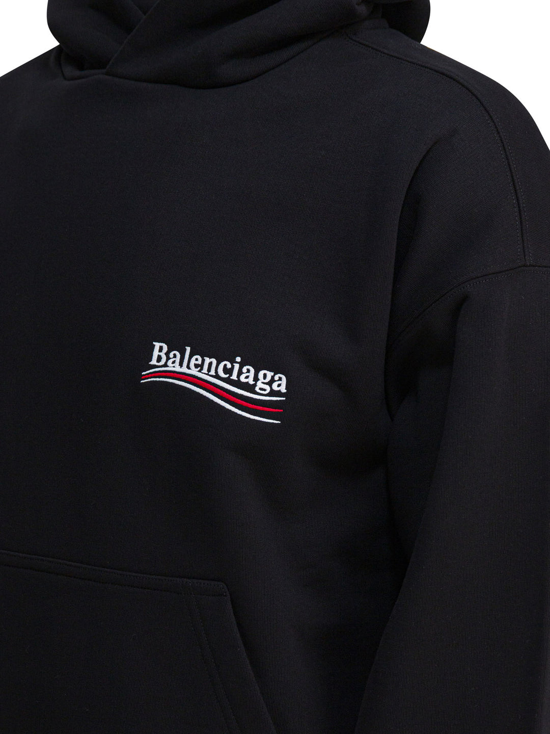 Balenciaga Political Campaign Sweatshirts - Black | cc611626a4cf34243a08cc50f0c4daf565b7366d