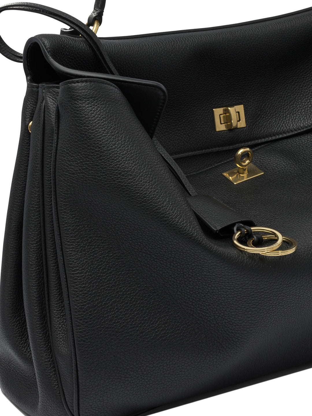 Balenciaga Rodeo Shoulder Bags - Black | 398e5f09d3f36a2f82812c53499638b4e2385204