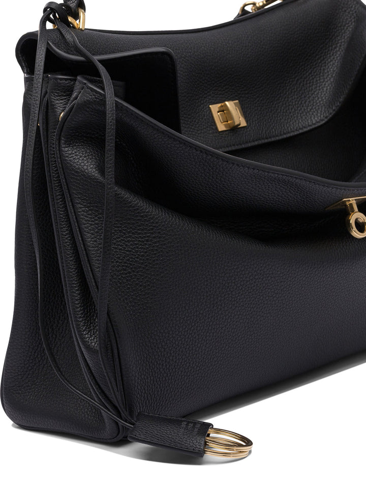 Balenciaga Rodeo Shoulder Bags - Black | 581721e7b142f4e17672b4d9aeacaff6c20a7414
