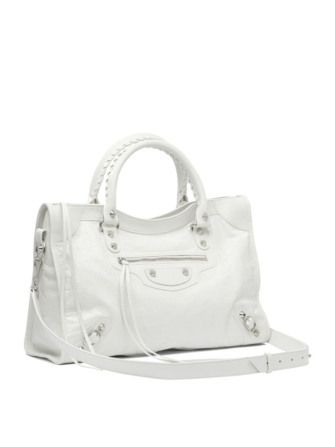 Balenciaga Le City Handbags - White | 878f93872ba20547e42427c0dc9dfb8104eb29b9