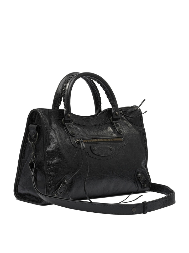 Balenciaga Le City Handbags - Black | cb541778a158a910386034c8c9d8f2d6f971b709