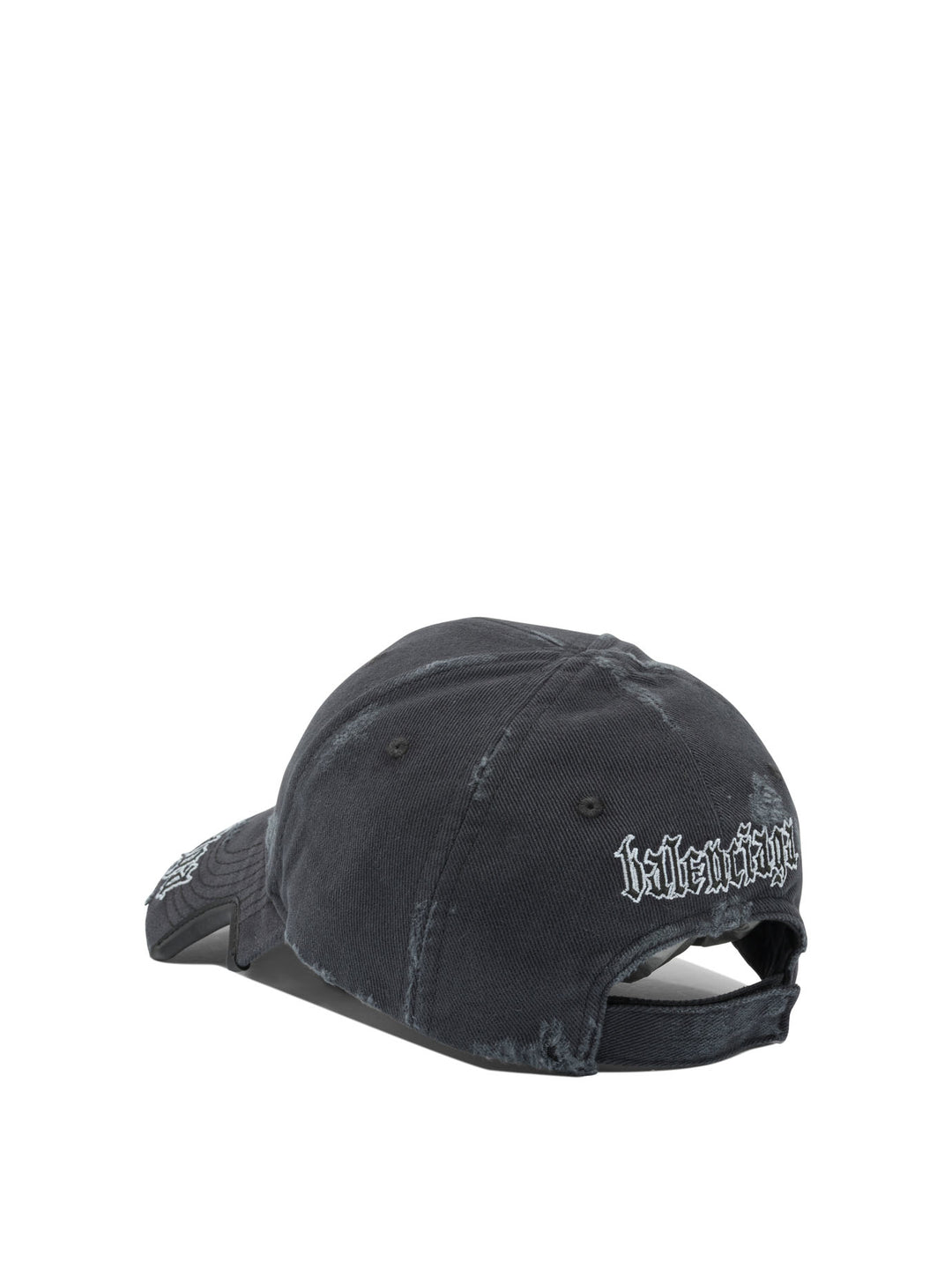 Balenciaga Blackletter Script Hats - Black | 2c411a9c279afb8fde252327eb0e3354e4dc0327