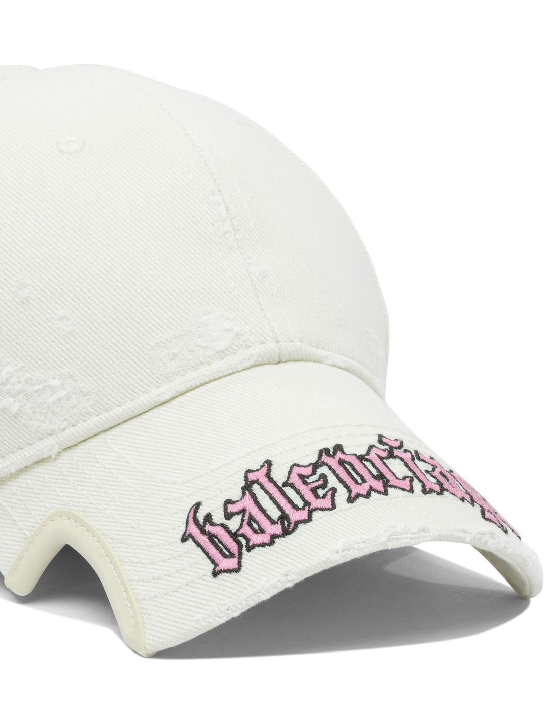 Balenciaga Blackletter Script Hats - White | 2f24d5151830dbf37ff0b59ad796ad9ba0bb64c1