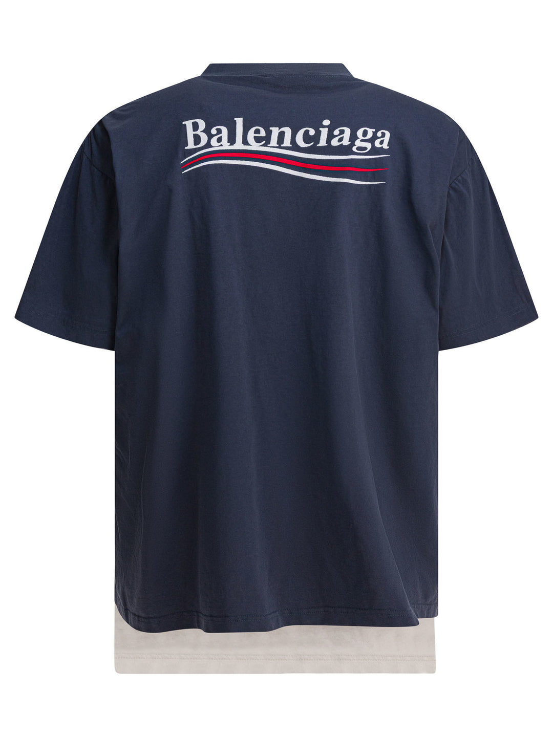 Balenciaga Political Campaign T-shirts - Blue | ce94be6040c9e62d3d05815bf64ea815cae301d0