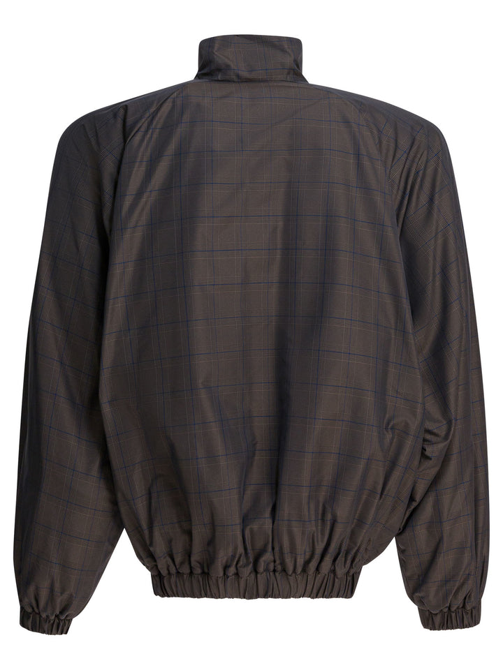 Balenciaga Nylon Jacket Jackets and Coats - Grey | 005dac678fe9e9b58d427ef1050cc52f1b93162c