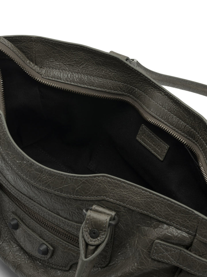 Balenciaga Le City East-West Shoulder Bags - Green | b55b2b162e9a1cb61d3a987ea7d0e681aaaf0061