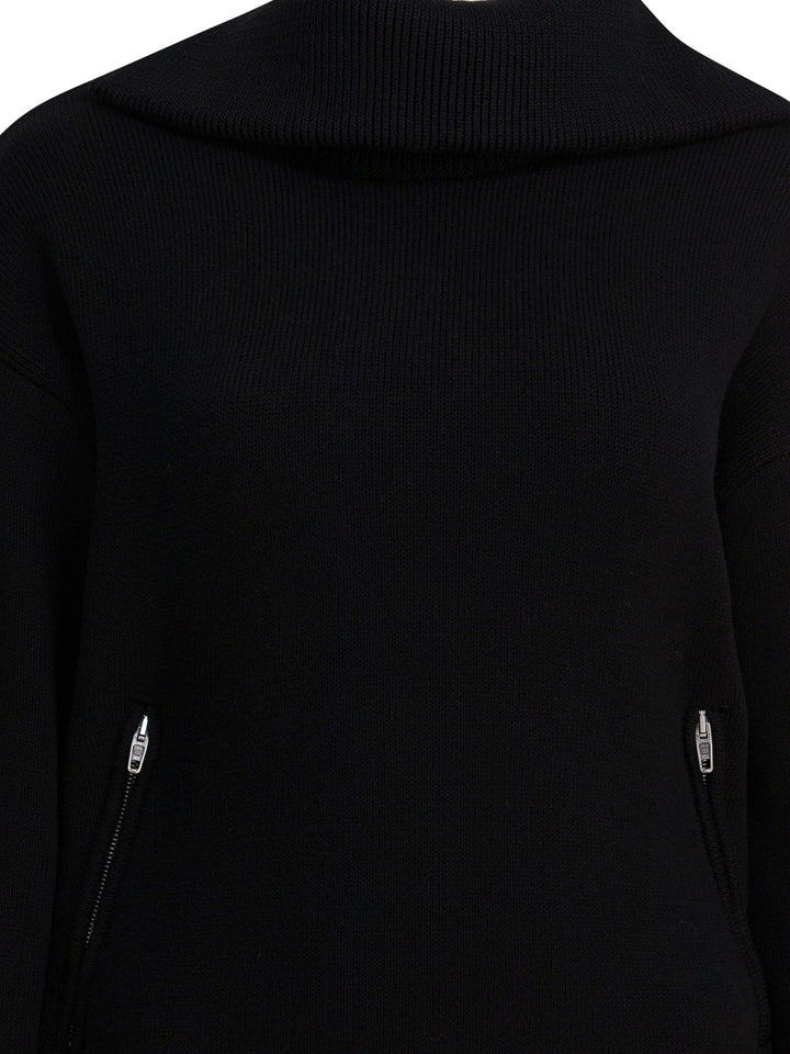 Balenciaga Back-To-Front Knitwear - Black | bf89862e3c8689529e8ecfc8ec8ac3f15ec0438a