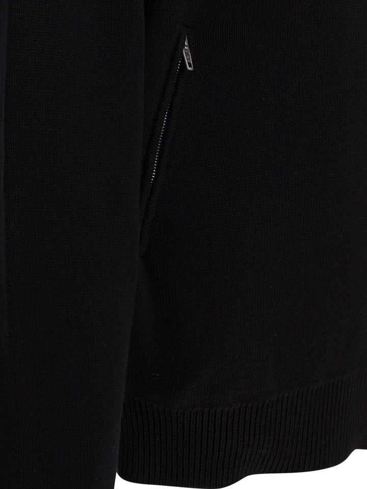 Balenciaga Back-To-Front Knitwear - Black | fe0bc5fe26a40d979b99badffb8481b7f02d80f5