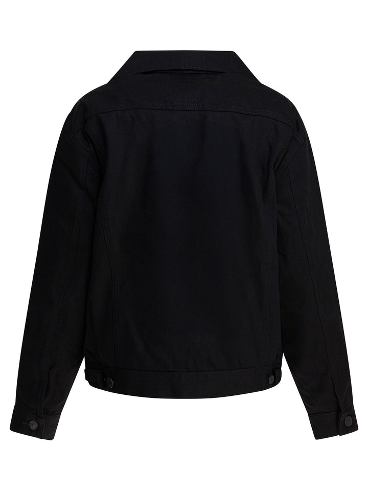 Balenciaga Standing Jackets and Coats - Black | 320e71452c09ca9f13d9a7a6c0af898c5aeb5858