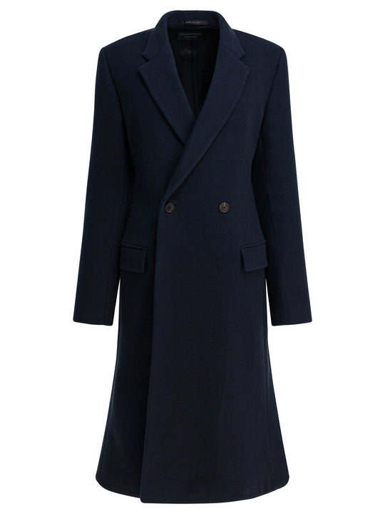 Midi Godet Jackets And Coats Blue