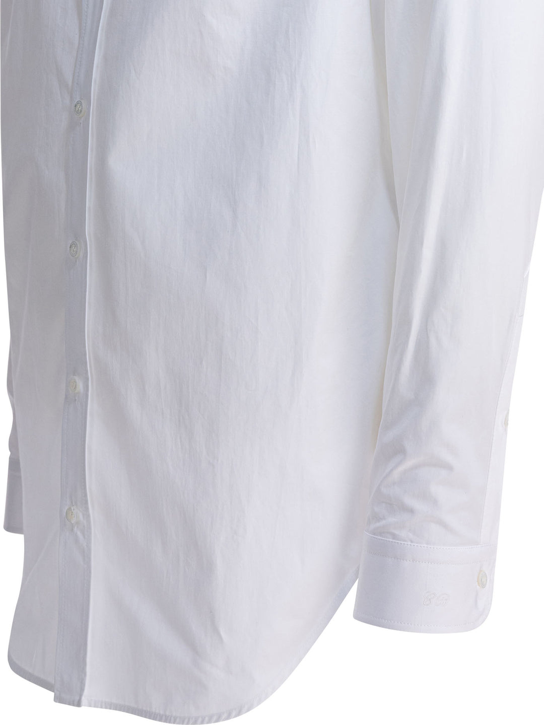 Balenciaga Cotton Shirt Shirts - White | dcf9e0adbe66782b7b40d6fc6fb50585b1077b24