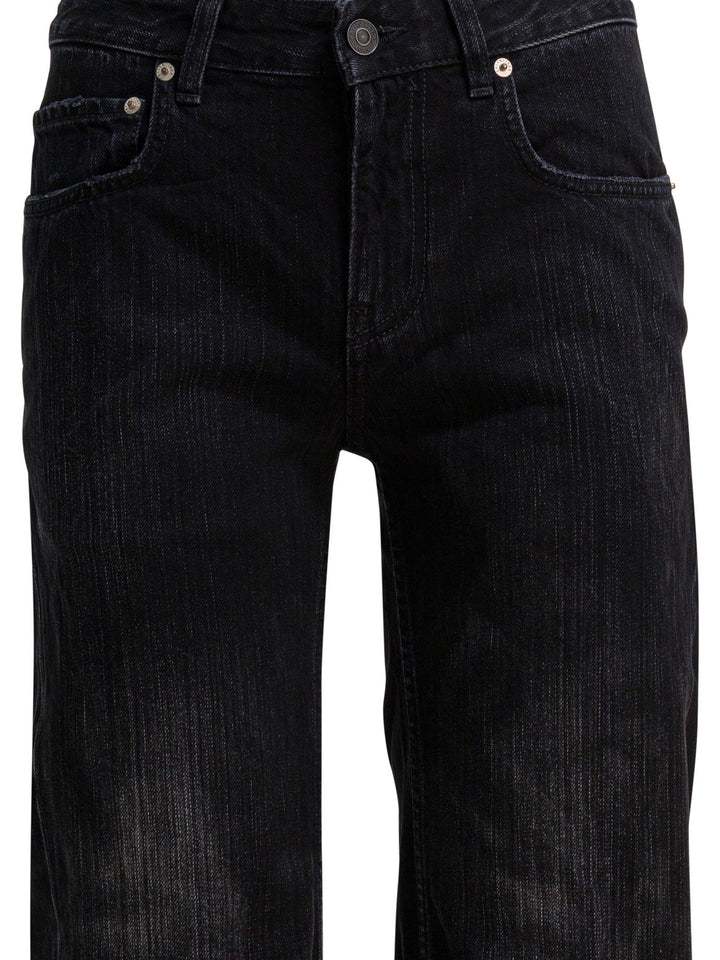 Balenciaga Wide Leg Jeans - Black | e02ba692d6ffd5d92d0c9a0d5b3ab2e86ded2e40