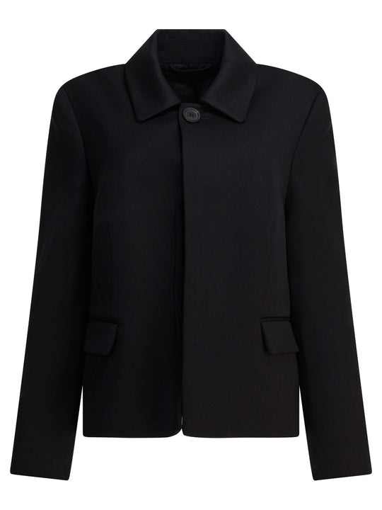 Wool Jacket Jackets And Coats Black