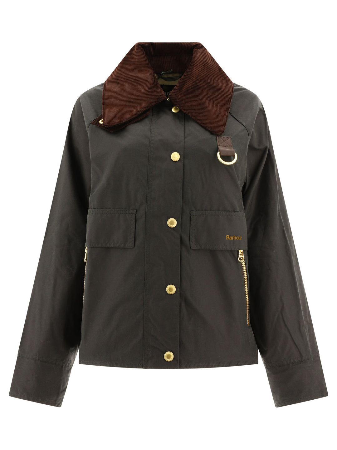Barbour Catton Wax Jackets and Coats - Green | 14c28a82e0f777f89364f8391395e09931a91c92