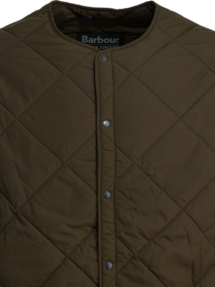 Barbour Barbour X Kaptain Sunshine Quilted Jacket Jackets and Coats - Brown | 7be9e8d767b54f25568ccfea07e5934847fe1bf2