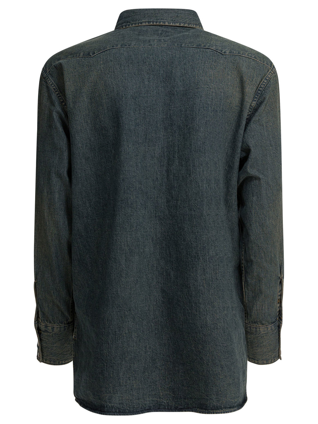 Beams Plus Western Double Dye Shirts - Blue | 4b9b91e0935a1689862b97760c485ab0694b68aa