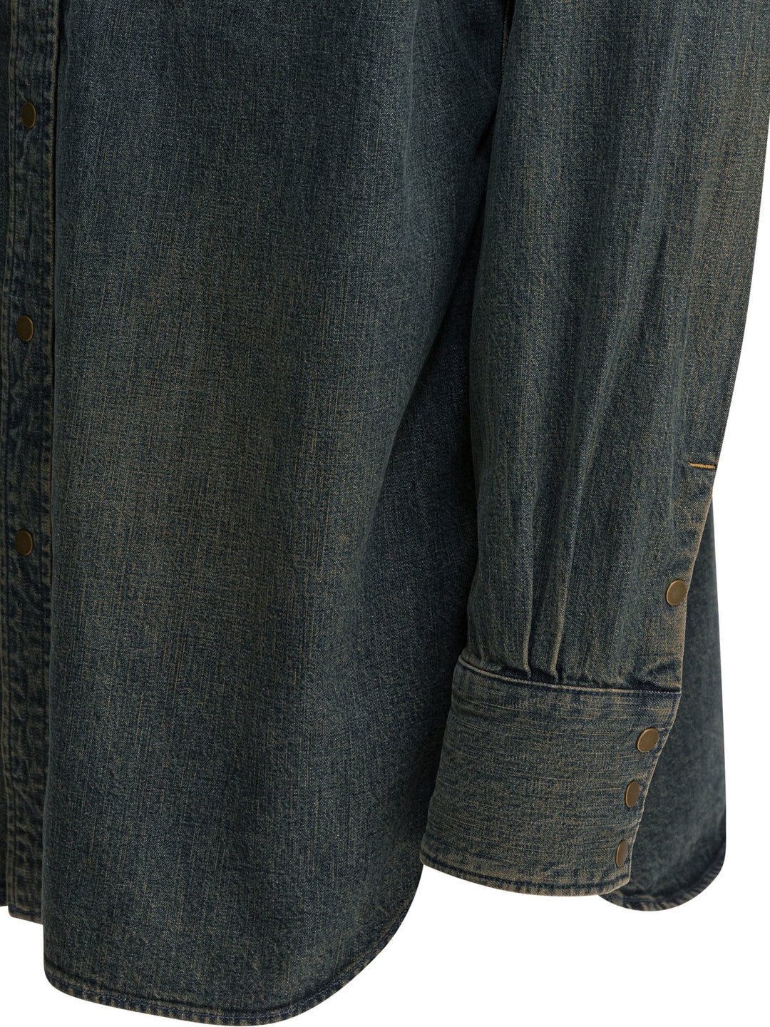 Beams Plus Western Double Dye Shirts - Blue | 951f4889e02d265528fd94fe42557d3be0904f40