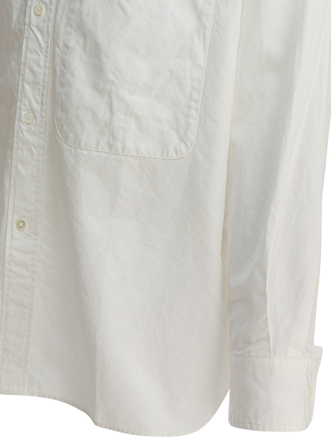 Beams Plus Lisa Oxford Sn Shirts - White | 58502b210d50385c3995517729792d9d893051b3