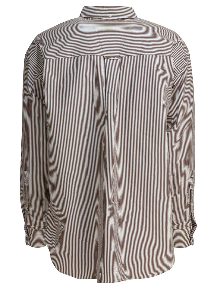 Beams Plus Lisa Oxford Sn Shirts - Brown | b13f37957e0aac2e69e8a4a3fc4b2ed9daf48edb