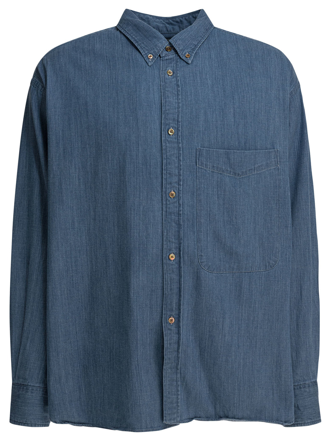 Beams Plus Lisa Denim Shirts - Light blue | ff1d1ff8da79eaa6ad1815b7eb60e72184fb1393