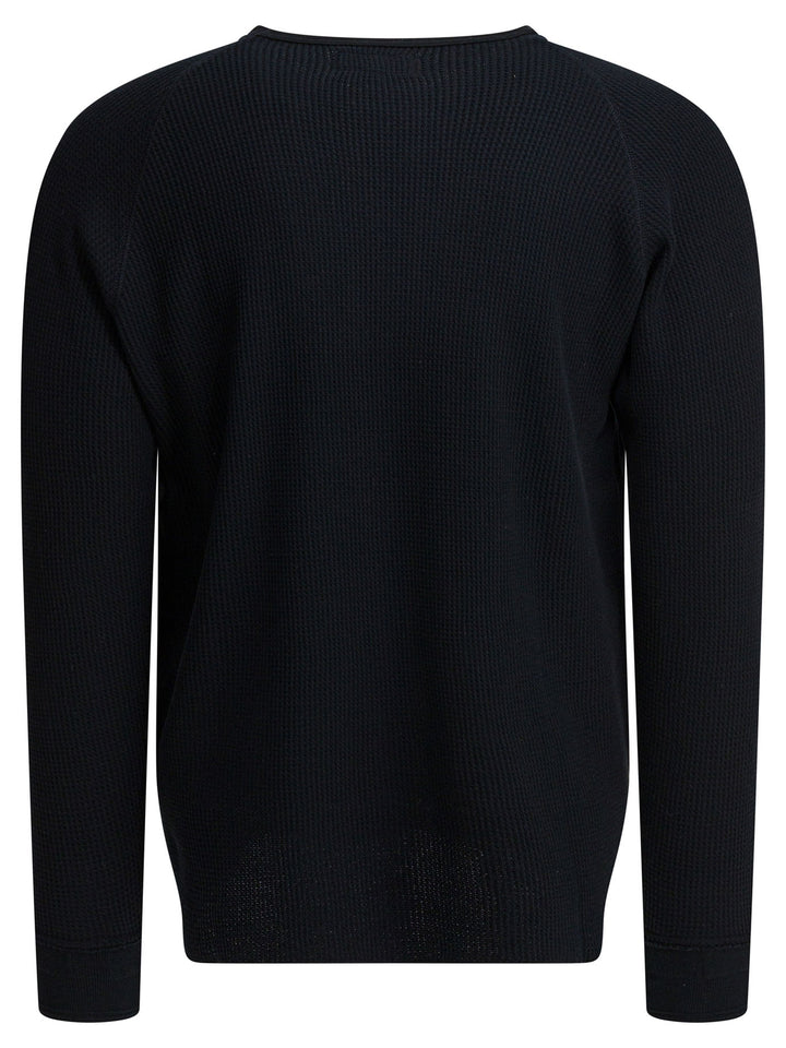 Beams Plus Crew Thermal 30 T-shirts - Black | fd232d8fbbe804bf0d67484ce71730d463768793