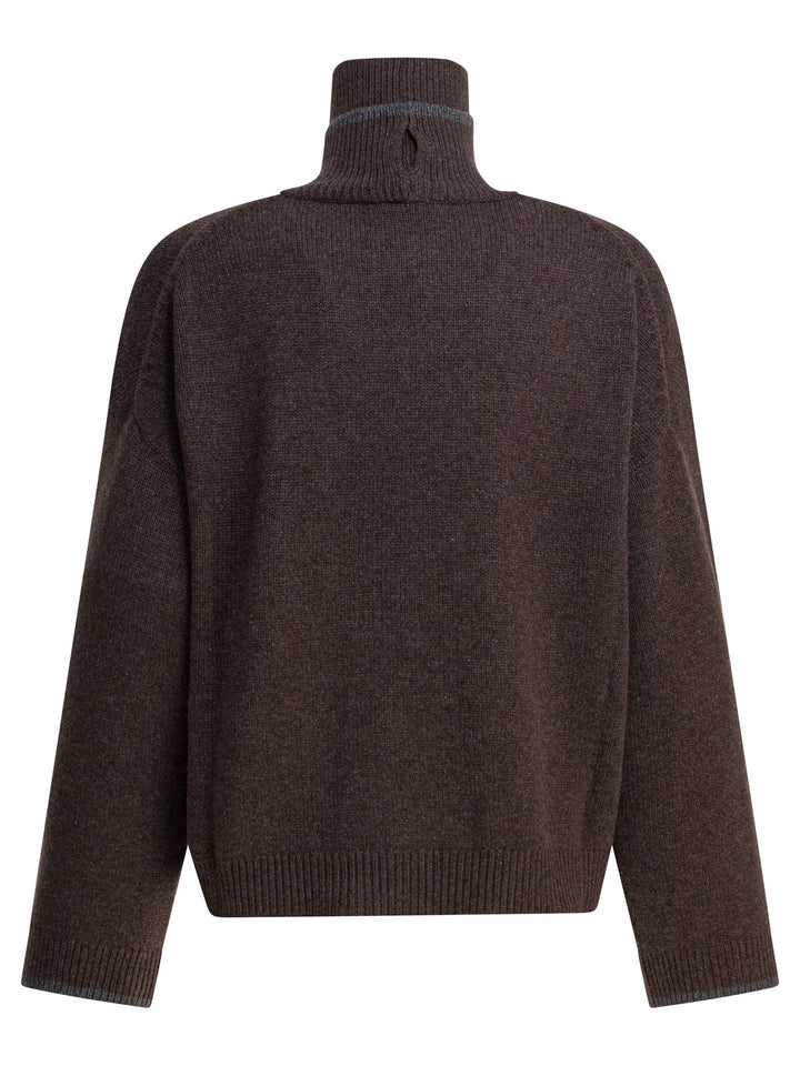 Brunello Cucinelli Cashmere Turtleneck Sweater Knitwear - Brown | dc0fbfa9c1f65e643f425c79cce9596d5639ee07