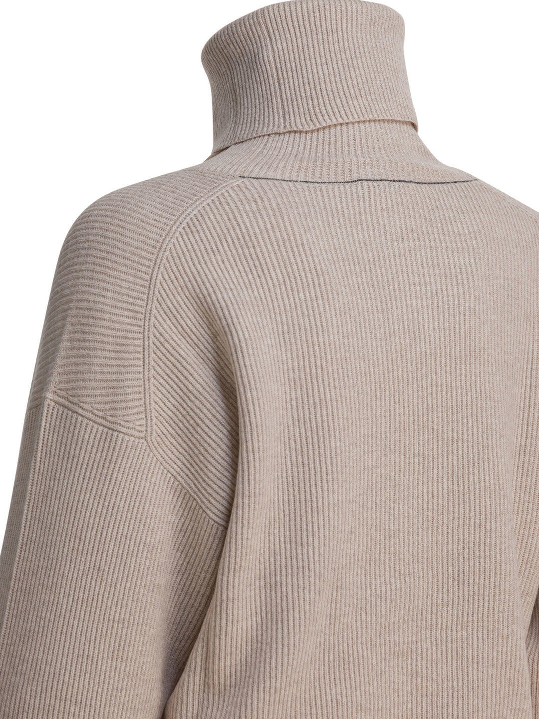 Brunello Cucinelli Wool And Cashmere Sweater Knitwear - Beige | cde3d52d77ed5101003c9f924a5839465f17a970