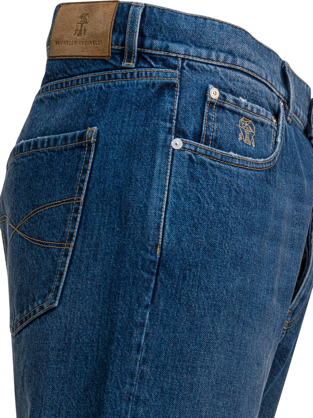 Brunello Cucinelli Five-Pocket Jeans - Blue | 27e3f63018ba1c94eef0c6672b695fc558ab6794