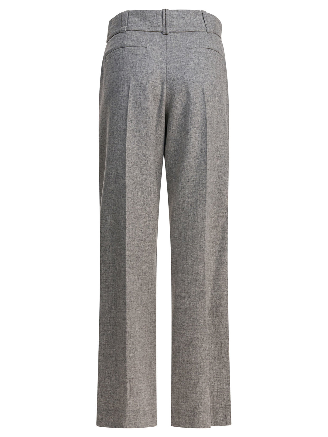 Brunello Cucinelli Wide-Leg Pants Trousers - Grey | 8707c9d0035facff46605035e48a0912bce20030