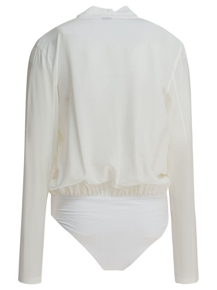 Brunello Cucinelli Silk Body Shirt Shirts - White | 3c75963dab5d86650c1d26451cf69b6b0d9fa886