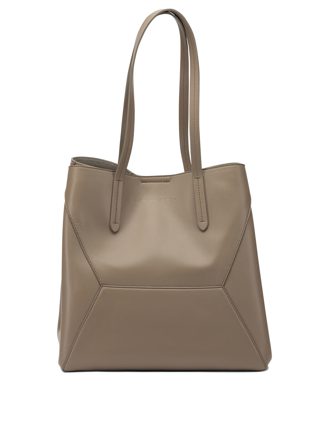 Brunello Cucinelli Bc Duo" Shoulder Bag Shoulder Bags - Brown | 703954adc68a9fa2fc75080f4abcffee726226df