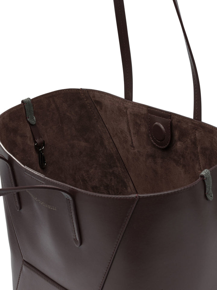 Brunello Cucinelli  Shoulder Bags - Brown | 7f9981c5abdaccd5715f7cb1b601a334e77bfa02