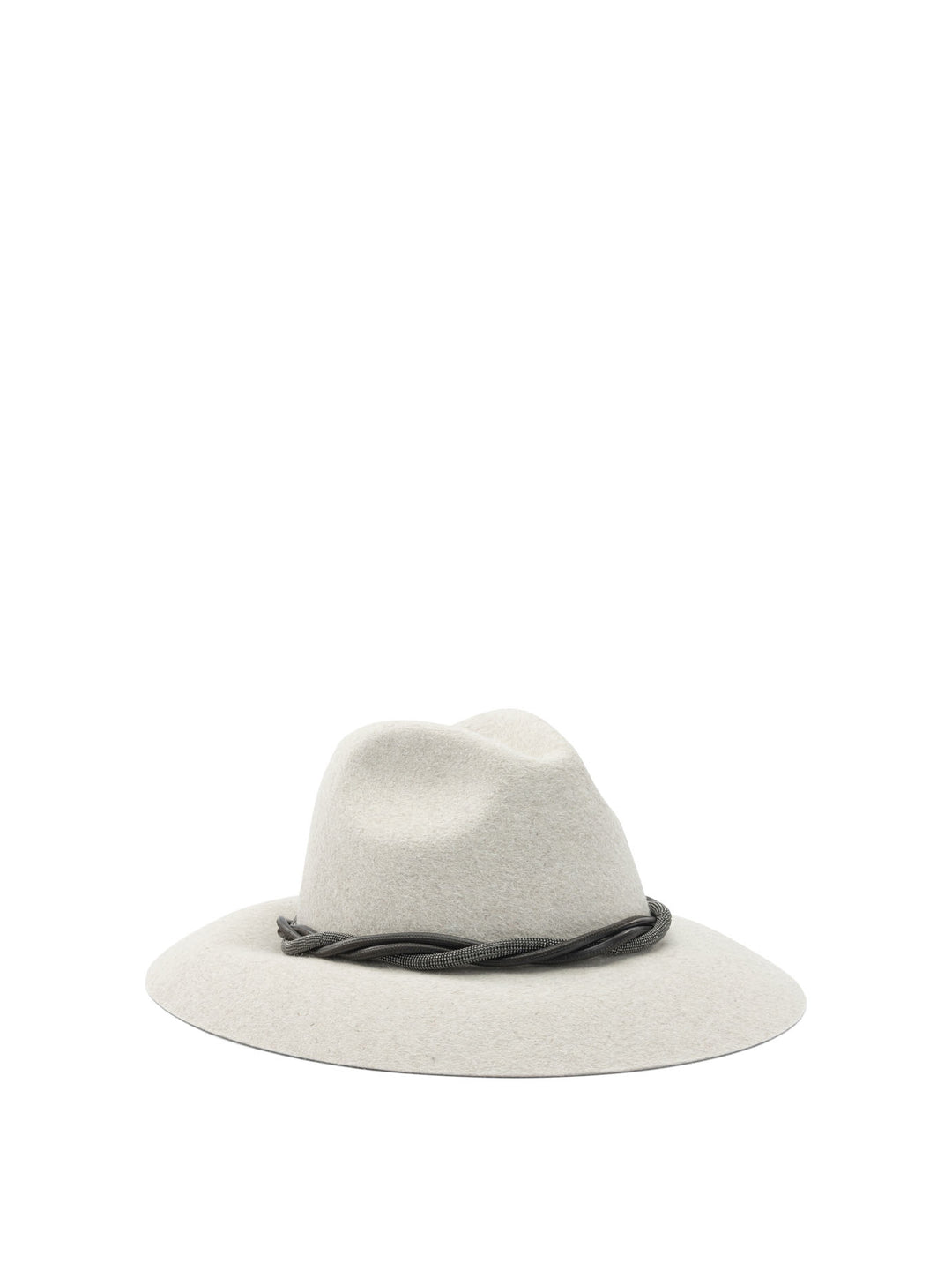 Brunello Cucinelli Felt Fedora Hat Hats - White | a41d2c42f846e13cfb5d6cd7170986ad9dcd246b