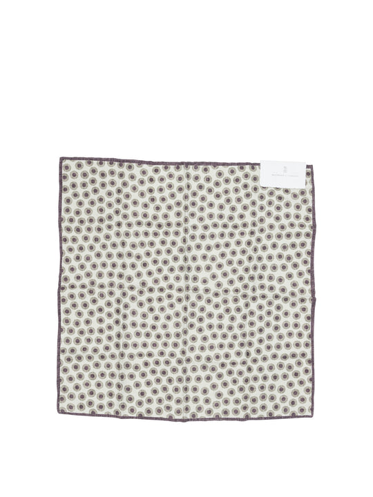 Silk Pocket Clutch Sciarpe & Foulard Beige