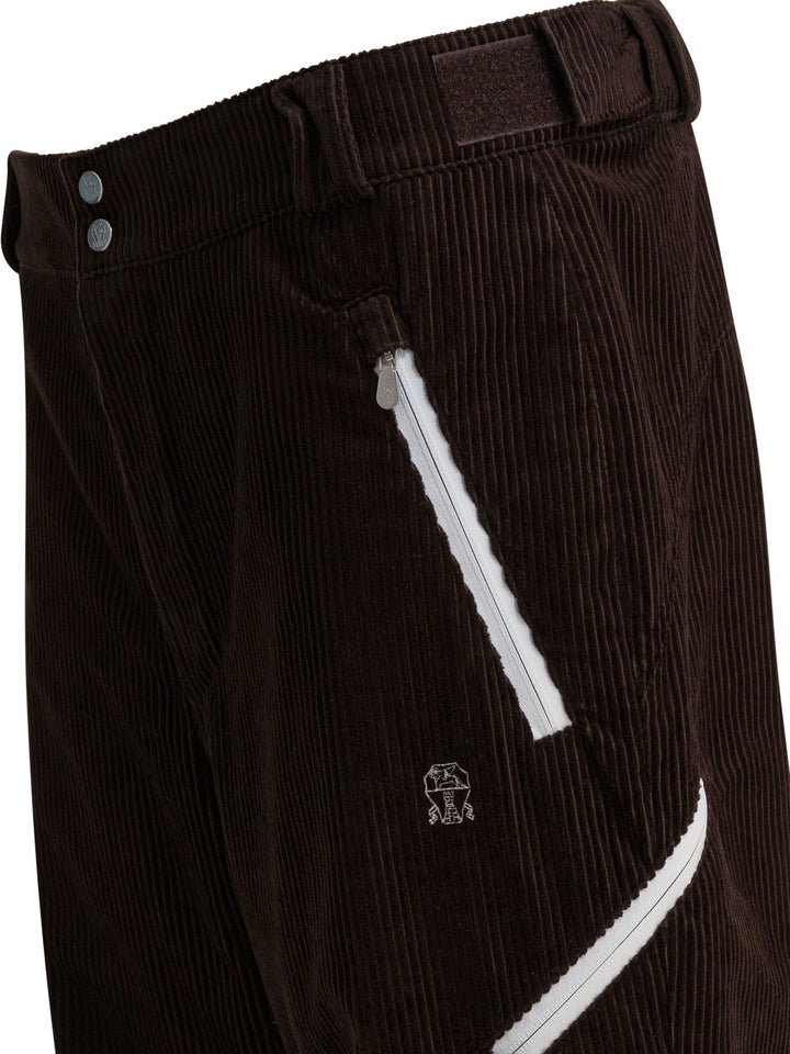 Brunello Cucinelli Velvet Padded Pants Trousers - Brown | 3820c75424d9b40b10d595cfe58f8be973492fec